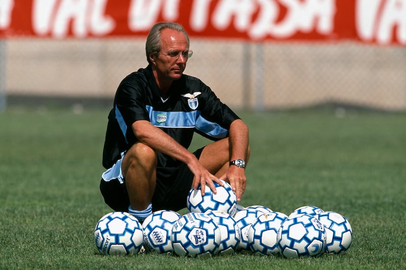 Eriksson, le immagini di una vita dedicata al calcio 2