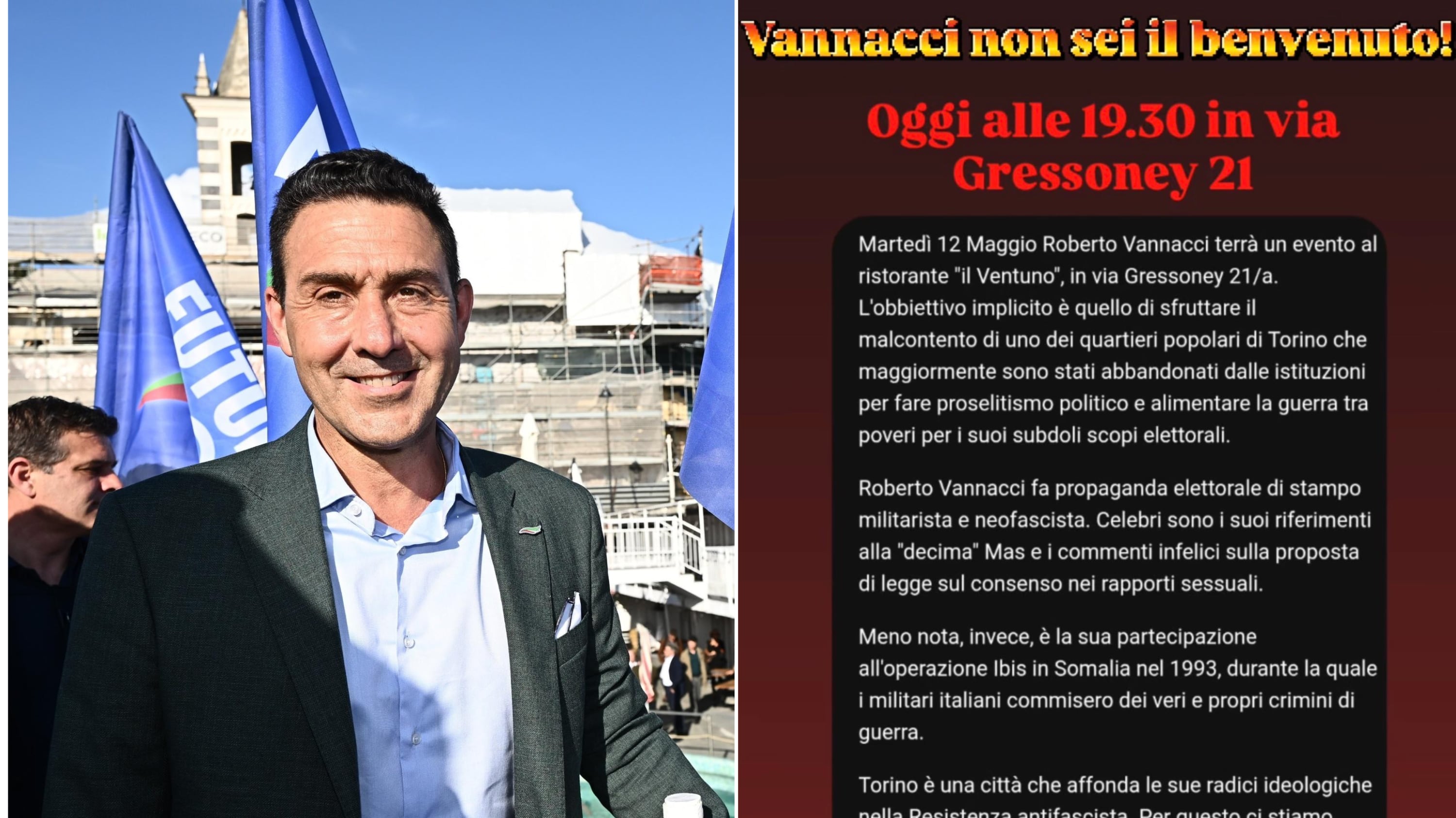 “Sulle vostre bare…”. Insulti e minacce dagli antagonisti di Askatasuna