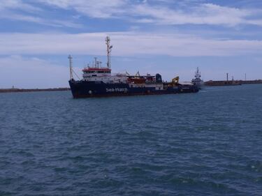 La Sea Watch a Licata 8