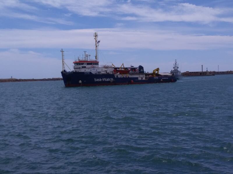 La Sea Watch a Licata 8