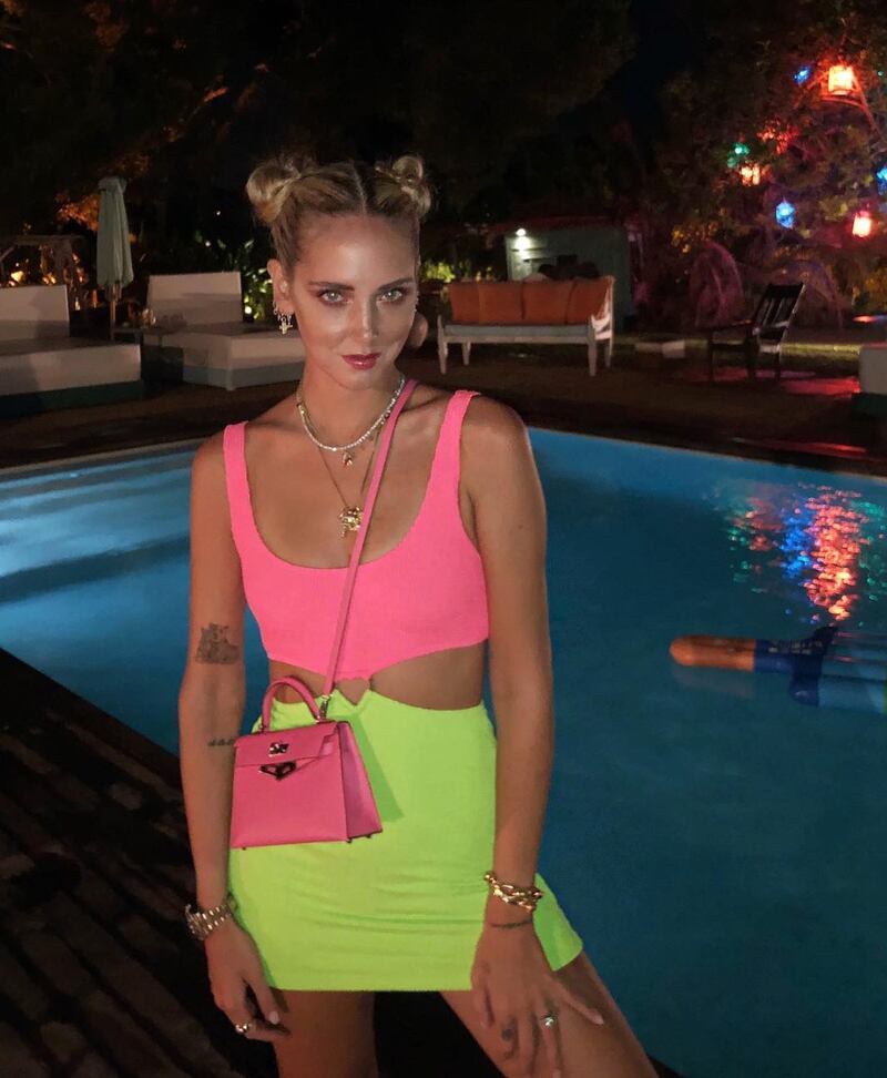 Chiara Ferragni hot in latex 6