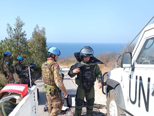 Contingente italiano Unifil, individua e disinnesca ordigni esplosivi