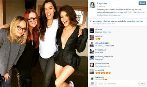 Lucy Hale e le Pretty Little Liars: come si rivelano su Instagram 15
