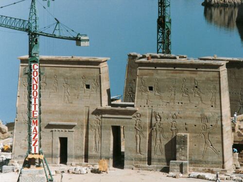 “Tesori dei Faraoni” al Quirinale: Valter Mainetti ricorda il trasferimento dei templi di Philae