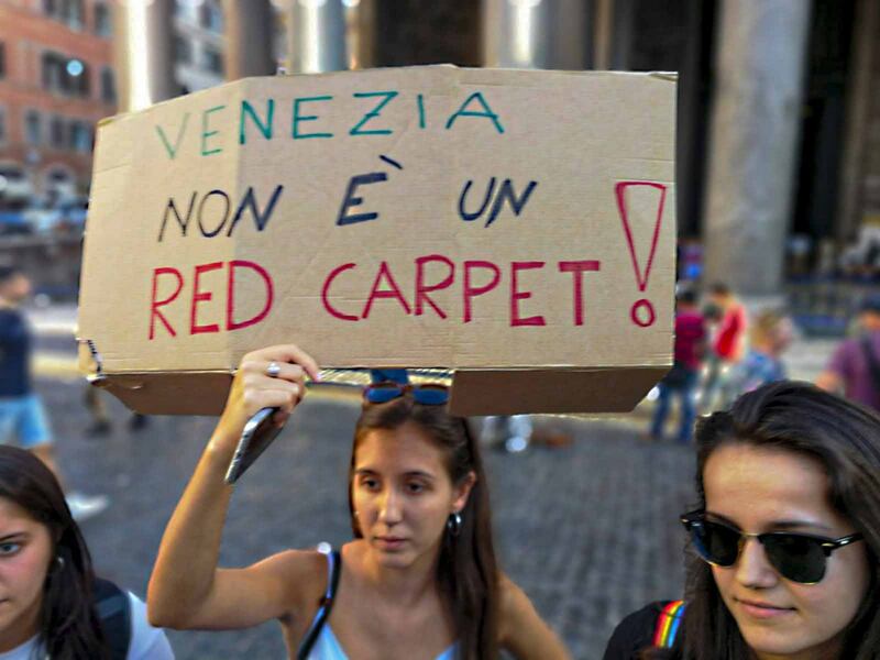 Friday for future in piazza contro le Grandi Navi a Venezia 6