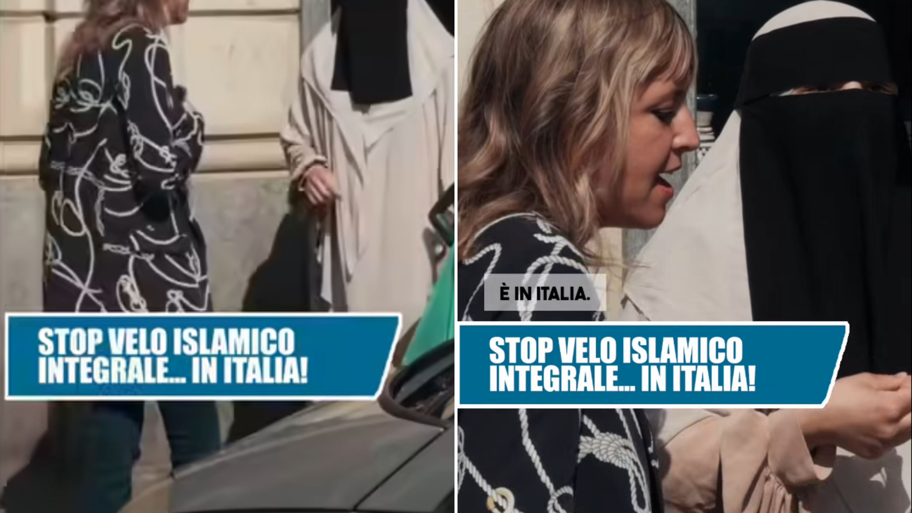 "Non può andare in strada velata". E gli islamici portano Sardone in tribunale