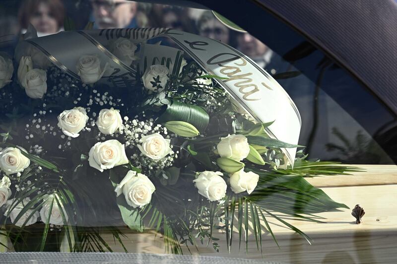 Genova si stringe attorno al dolore dei familiari di Emanuele Galeppini:le esequie della giovane vittima del rogo di Capodanno 7