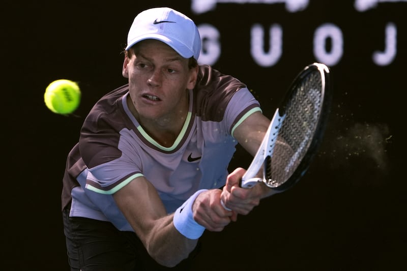 Jannik Sinner vola in finale agli Australian Open: le immagini più belle del match contro Djokovic 10