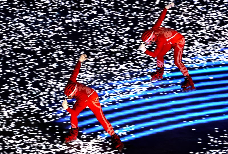 Cerimonia di apertura dei Giochi olimpici invernali Pechino 2022 13