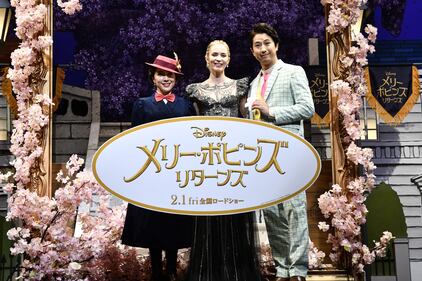 Emily Blunt alla prima giapponese di Mary Poppins: foto 10