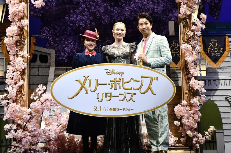 Emily Blunt alla prima giapponese di Mary Poppins: foto 10