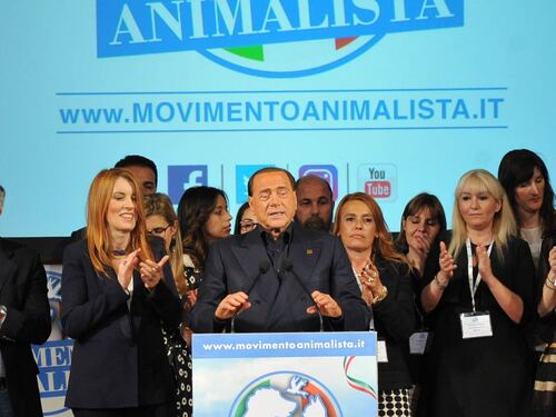 Berlusconi lancia il Movimento animalista