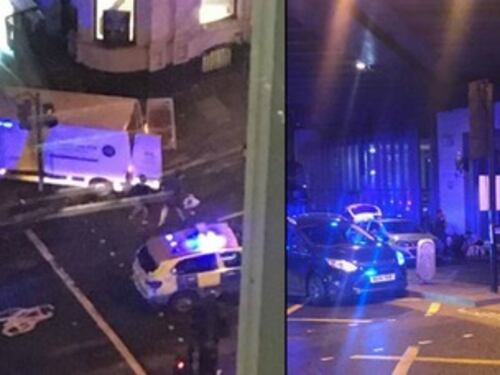 Londra, un furgone sui pedoni: morti e feriti sul London Bridge