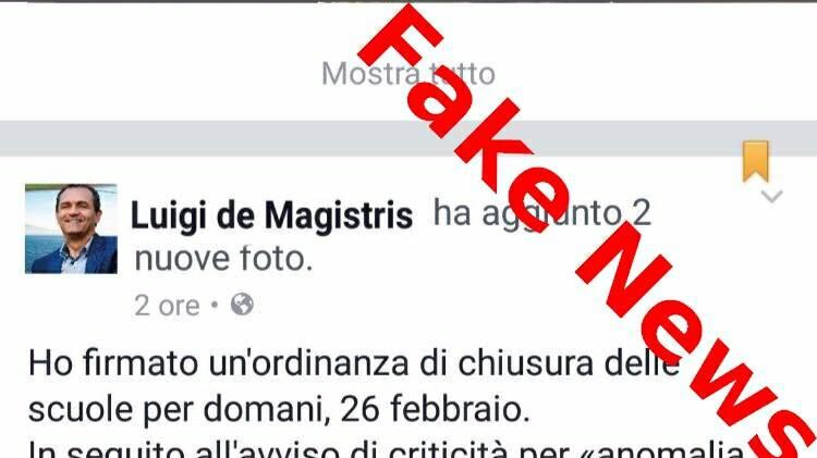 Col maltempo fioccano le fake news, i disagi dei genitori