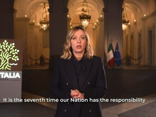 "Italia centro del mondo": il piano di Meloni per la presidenza del G7