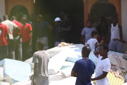 Giugliano, i migranti protestano contro le condizioni di vita 10