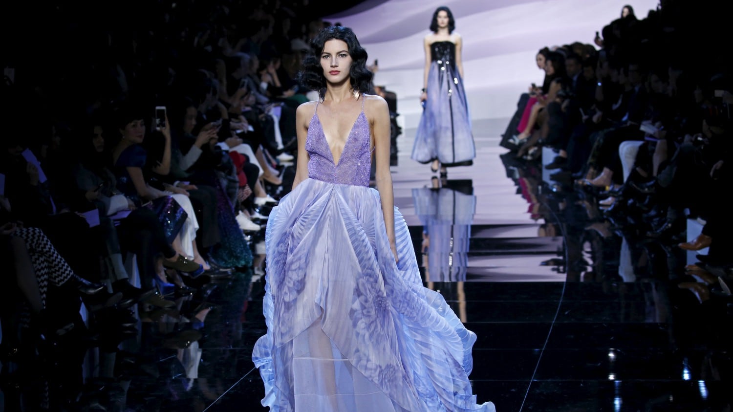 Il lilla di Armani è di classe e si chiama "mauve"