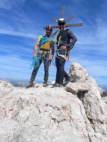 Luca Fois sfida le Dolomiti 2