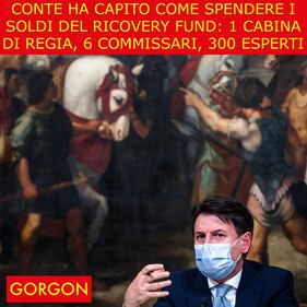 Ecco la satira del giorno. Ora Conta sa come spendere i soldi 1