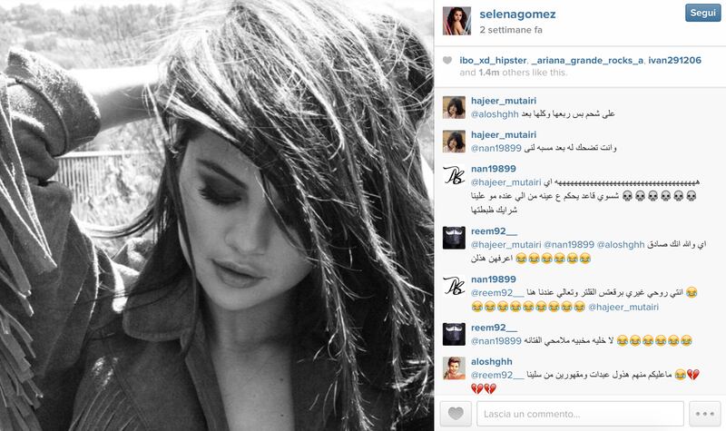 Selena Gomez su Instagram, le foto sexy 9