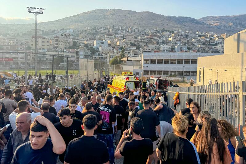 Le immagni della strage dei bambini nel Golan 7