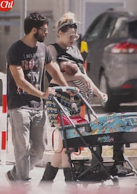 Laura Chiatti e Marco Bocci a tutta famiglia: le foto con Enea e Pablo 1