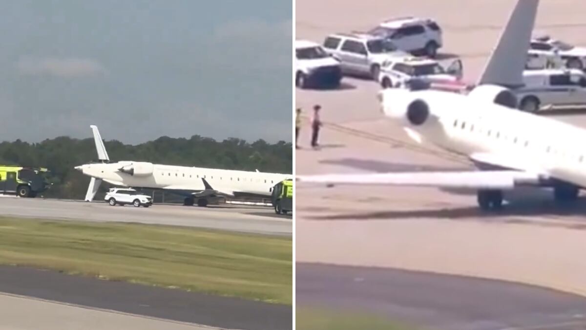 Scontro sulla pista di rullaggio di Atlanta: Airbus Delta trancia la coda di un Bombardier