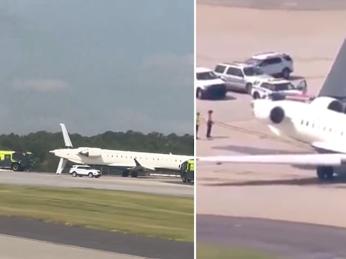 Scontro sulla pista di rullaggio di Atlanta: Airbus Delta trancia la coda di un Bombardier