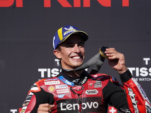 Sprint a Misano, assolo di Marquez. Bezz è 2°