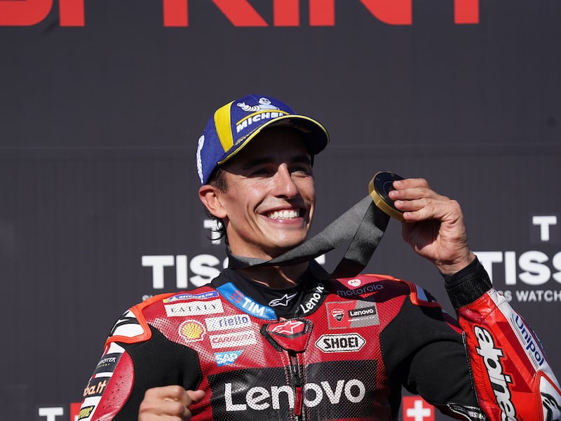 Sprint a Misano, assolo di Marquez. Bezz è 2°