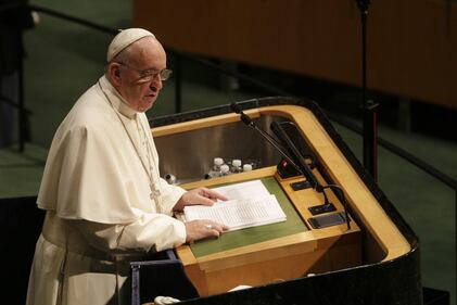 Il discorso del papa al Palazzo di Vetro 11