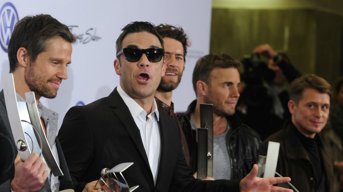 Take That, una reunion da 500mila sterline