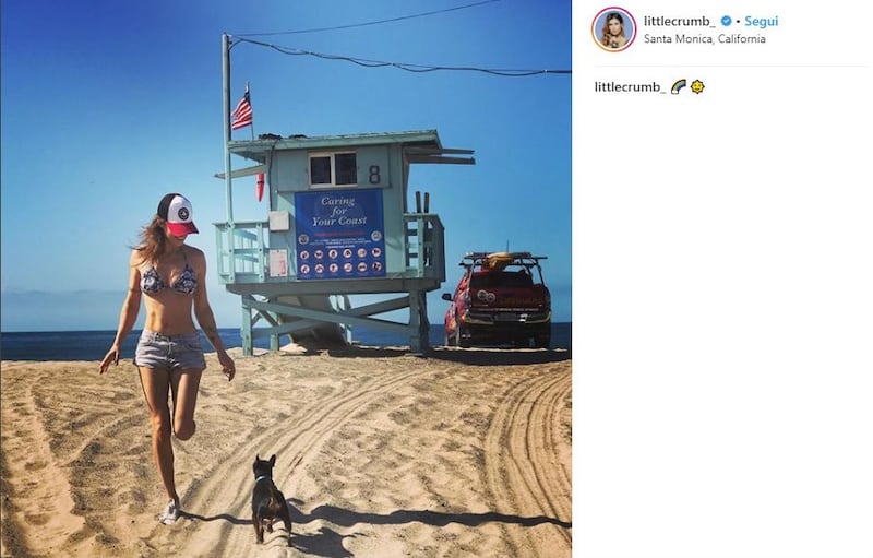 Elisabetta Canalis in costume su Instagram 7
