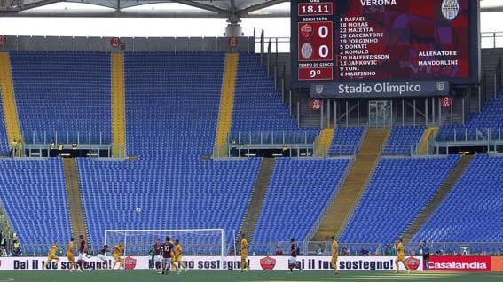 Stadi in serie A sempre più vuoti, in Premier presenza doppia
