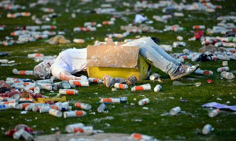 In Scozia l'inizio d'anno è all'insegna della schiuma 6