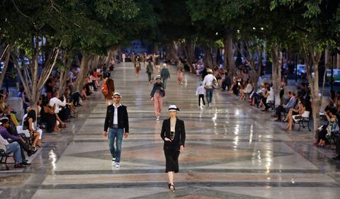 La sfilata di Chanel a Cuba 1