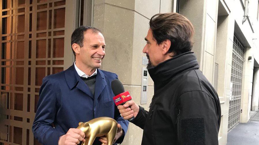 Tapiro d'Oro ad Allegri: ''Ora sceglieranno un grande allenatore''