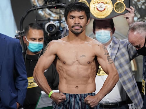 Pacquiao sul ring della politica: "Sarò presidente, basta corrotti"