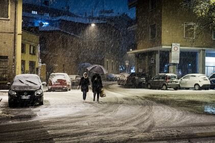 Bologna sotto la neve, le immagini 7