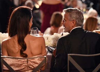 George Clooney e Amal Alamuddin innamorati al gala del cinema 1