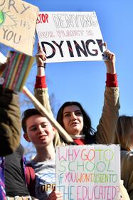 Londra: protesta sui cambiamenti climatici  7