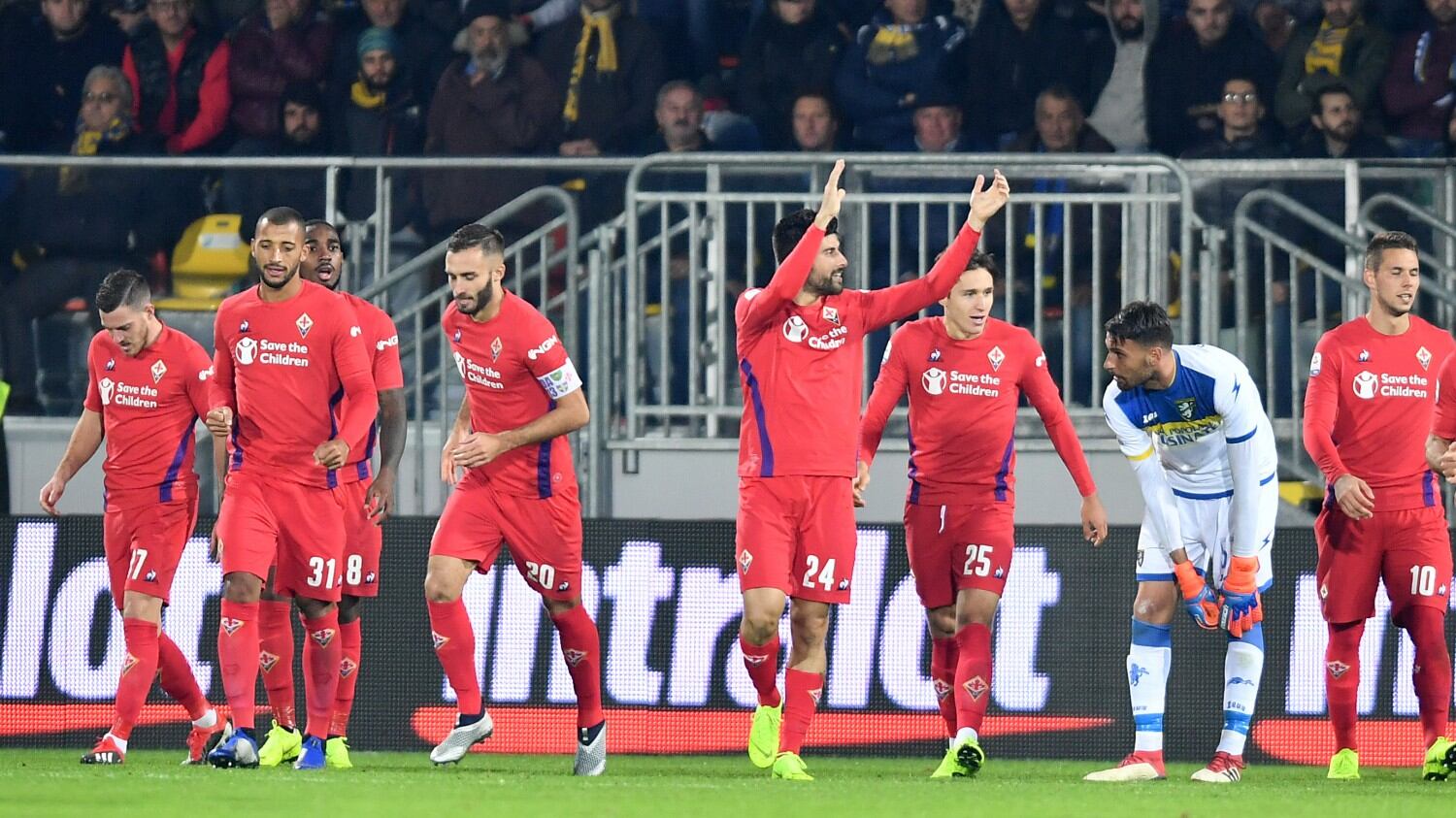 Il Frosinone beffa la Fiorentina all'89': finisce 1-1 al Benito Stirpe