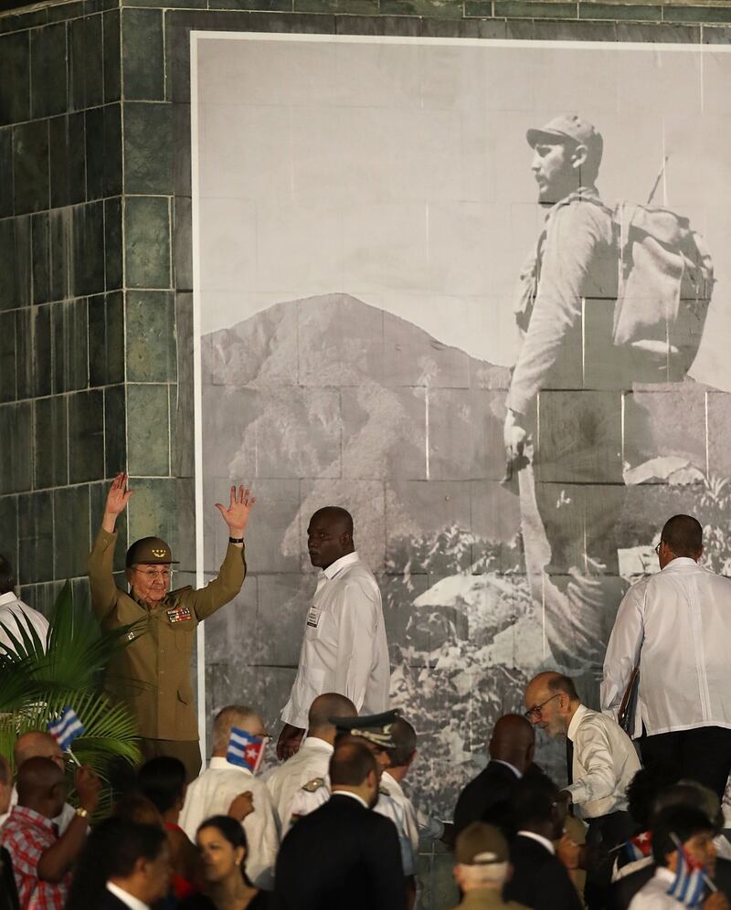 L'ultimo saluto a Fidel Castro a Santiago 10