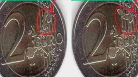 I due euro falsi: cosa cambia nella mappa sulla moneta