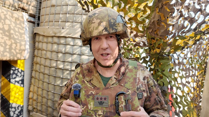 Dentro la base italiana ad Erbil 7