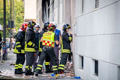 Milano, violenta esplosione in un condominio in piazzale Libia 6