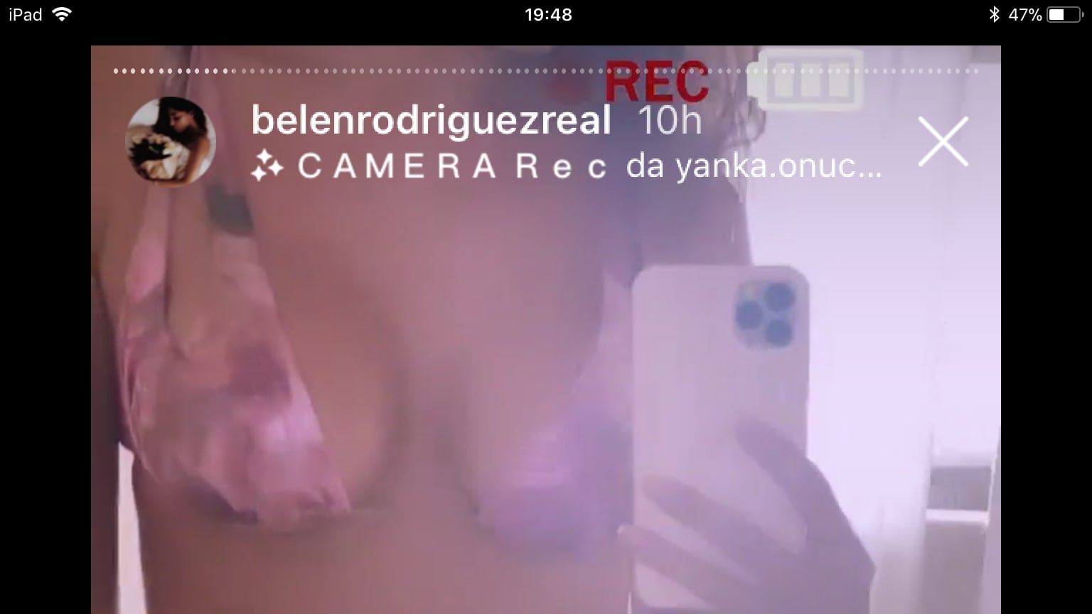 La fuga sexy di Belen con Stefano