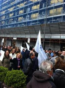 La protesta di Napoli 6