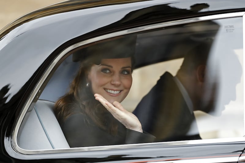 Kate Middleton alla messa di Pasqua 5