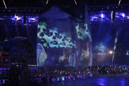 La cerimonia d'inaugurazione di Londra 2012
